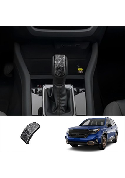 Araba Vites Topuzu Trim Kapağı Vites Topuzu Trim Sticker Subaru Forester 2025 Iç Aksesuarlar Dövme Desen Lhd (Yurt Dışından) fırsatları