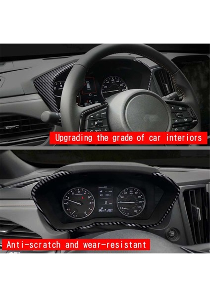 Araba LCD Gösterge Ekranı Çerçevesi Gösterge Paneli Çerçevesi Subaru Forester 2025 Karbon Fiber Lhd (Yurt Dışından) modelleri
