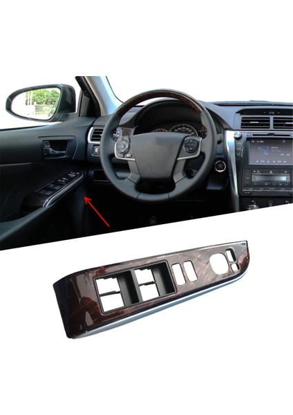 Araba Sol Ön Cam Kaldırma Anahtarı Trim Paneli 74232-06490 7423206490 Toyota Camry 2012-2017 Kol Dayama Trim Paneli Lhd (Yurt Dışından)