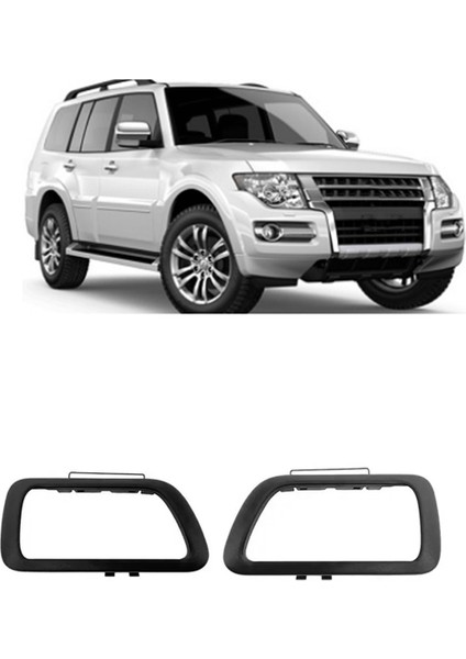 Araba Iç Kapı Kolu Çerçevesi Trim Kapağı MR655492 MR655490 Mitsubishi Pajero V73 V77 V93 V97,A (Yurt Dışından) fiyatları