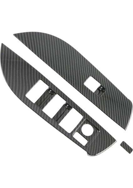 Araba Cam Anahtarı Paneli Kapağı Cam Kaldırma Kontrol Trim Sticker Toyota Corolla Cross 2020 Lhd Karbon Fiber (Yurt Dışından) fırsatları