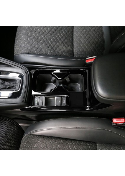 Araba Orta Konsol Su Bardağı Tutucu Dekorasyon Kapağı Trim Çıkartmaları Honda Hrv Hr-V Vezel 2021-2022 Parlak Siyah Lhd (Yurt Dışından) fiyatları