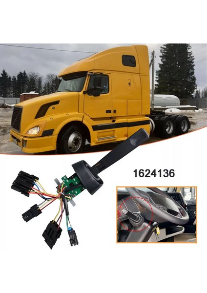 Araba Aksesuarları Far Direksiyon Kolonu Anahtarı 1624136 3172172 3172173 Volvo Vnl 1996-2003 Için (Yurt Dışından) modelleri