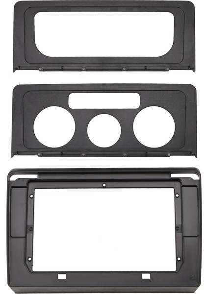 Volkswagen Caddy 2004-2010 Için Araba Çerçeve Fasya Adaptörü Android Radyo Gösterge Paneli Montaj Kiti (Yurt Dışından)