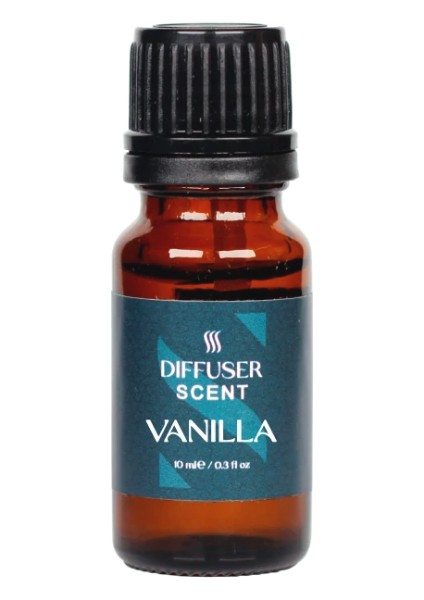 Vanilla 10 ml Difüzör Esansı, Oda Kokusu, Aromaterapi Yağı, İmza Koku Esansiyel %100 Doğal Yağ Aromaterapi Meditasyon