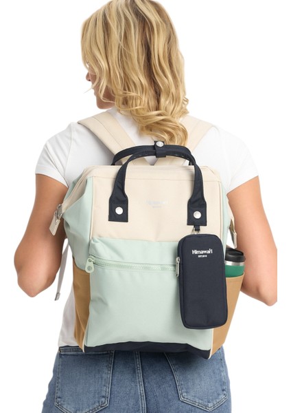 HW-1027 Laptop Bölmeli, Ek Aksesuar Kılıflı Sırt Çantası fırsatları