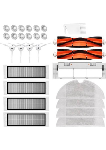 28 Paket Yan Fırça Rulo Fırça Paspas Hepa Filtre Xiaomi 1 S Robot S50 S51 S55 S5 S6 Elektrikli Süpürgeler Parçaları Aksesuarları (Yurt Dışından) fiyatları