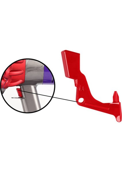 Dyson V11 V10 Elektrikli Süpürge Yedek Parça Için Anahtar Düğmesi ve Tetik Kilidi Yükseltilmiş Versiyon Güç Tetik Anahtarı (Yurt Dışından)