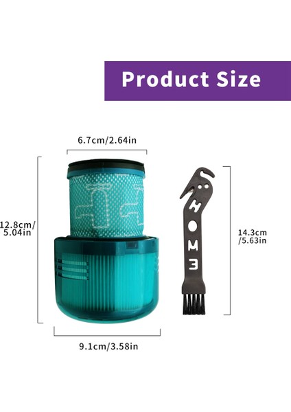 Dyson V15 V11 SV14 Elektrikli Süpürge Aksesuarları Elektrikli Süpürge Filtreleri Için Uyumlu Yedek Parça Hepa Filtre (Yurt Dışından) modelleri