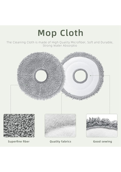 Dreame L10S Ultra / L10 Ultra Robot Süpürge Aksesuarları, Ana Fırça, Toz Torbaları ile Uyumlu Yedek Parçalar (Yurt Dışından) fiyatları