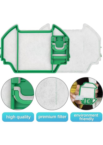 Vorwerk Vk7 Için Yedek Elektrikli Süpürge Torbası, Vorwerk Kobold Fp7 Elektrikli Süpürge Için 8 Adet Toz Torbası ve 2 Adet Filtre (Yurt Dışından) fırsatları