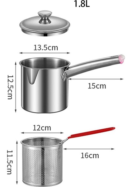 Fritöz Tenceresi,küçük Fritöz Tenceresi,çok Amaçlı Paslanmaz Çelik Sepetler, Aşınmaya Dayanıklı Tava,fritöz, Ev Pişirme Tenceresi (Yurt Dışından) fiyatları