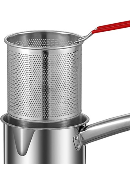 Fritöz Tenceresi,küçük Fritöz Tenceresi,çok Amaçlı Paslanmaz Çelik Sepetler, Aşınmaya Dayanıklı Tava,fritöz, Ev Pişirme Tenceresi (Yurt Dışından) indirimleri