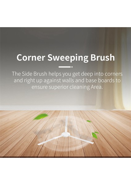 Adet Yan Fırça Değiştirme Xiaomi Mijia Anti-Sarma Süpürme ve Sürükleme Robotu STFCR01SZ Elektrikli Süpürge (Yurt Dışından) fırsatları