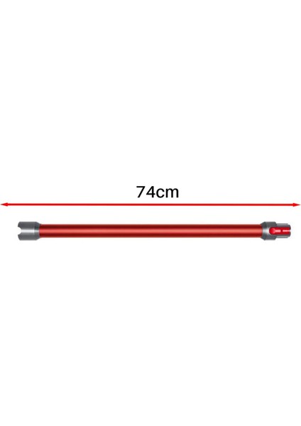 Dyson V10SLIM/DIJITAL Ince Kabarık Metal Hızlı Açılan Düz Boru Çubuğu El Değnek Tüpü Vakum-A Için Uzatma Çubuğu (Yurt Dışından)