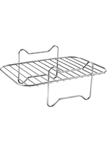 Çift Sepetli Hava Fritözleri Için Hava Fritöz Rafı, Ninja Foodi DZ201 DZ401 Hava Fritöz Aksesuarları Için Kurutucu Rafı (Yurt Dışından)