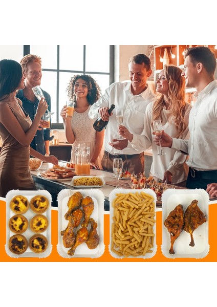 Hava Fritöz Gömlekleri, Kağıt Astar, Ninja DZ201 DZ401 Için Hava Fritöz Parşömen Gömlekleri, Hava Fritöz Aksesuarları Pişirme Kağıdı (Yurt Dışından)