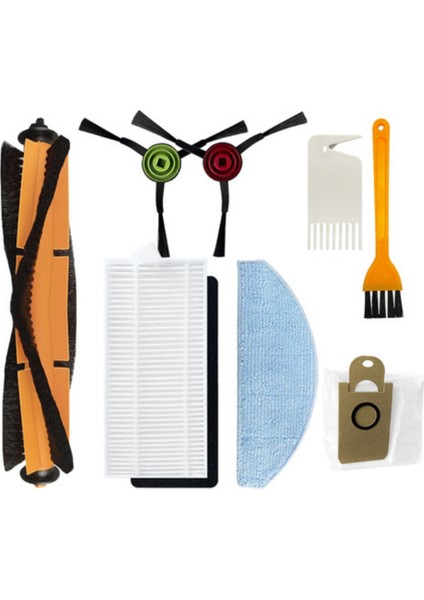 Adet Xiaomi Lydsto G2 Robotlu Süpürge Yedek Yedek Parça Ana Yan Fırça Hepa Filtre Paspas Bezi Toz Torbası (Yurt Dışından)