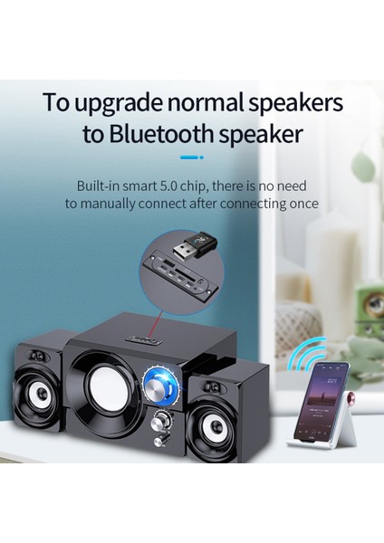 Mini USB Kablosuz Ses Adaptörü 5.0 Ses Alıcısı Stereo Sistemi USB 5.0 USB Ses Adaptörü Kablosuz Alıcı (Yurt Dışından) modelleri