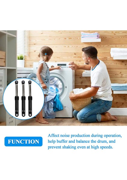 3 Adet 383EER3001G 4901ER2003A Yıkayıcı Amortisör Lg Çamaşır Makinesi Için Parçayı Değiştirin 383EER3001F,383EER3001H (Yurt Dışından) fırsatları