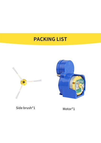 Irobot Roomba 500 600 700 800 900 I3 Serisi Robot Süpürge Yedek Motor Modülü Için Yan Fırça Motor Modülü (Yurt Dışından) fiyatları