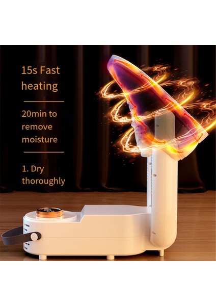 Elektrikli Ayakkabı Kurutucusu Bot Isıtıcısı Ayakkabı Uv Ayak Bot Kurutucusu Kokuyu Giderir Hızlı Kuruyan Bot Koku Giderici Çorap Kurutucusu Abd Fişi (Yurt Dışından)