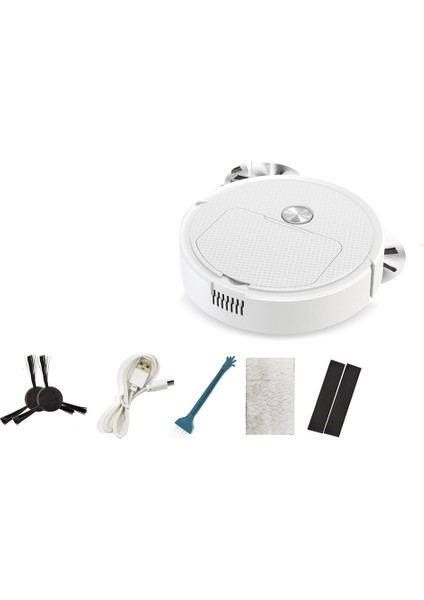 Akıllı Süpürme Robotu Ev Mini Süpürge Süpürme ve Vakumlama Kablosuz Elektrikli Süpürge Süpürme Robotları Ev Kullanımı Için, A (Yurt Dışından)