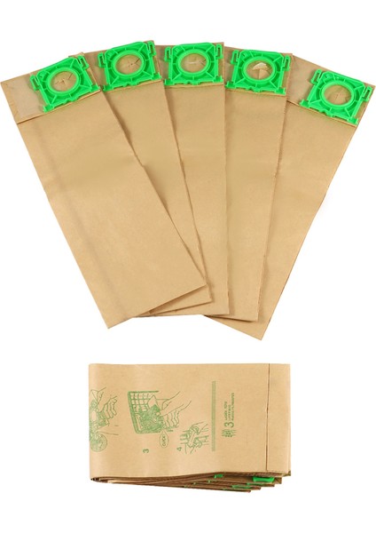 Windsor Sensor Professional G1,c2,c3,k3,x,g & C Serisi ve Sebo & Kenmore Dikey Elektrikli Süpürgeler Için 15 Paket Vakumlu Toz Torbası (Yurt Dışından)