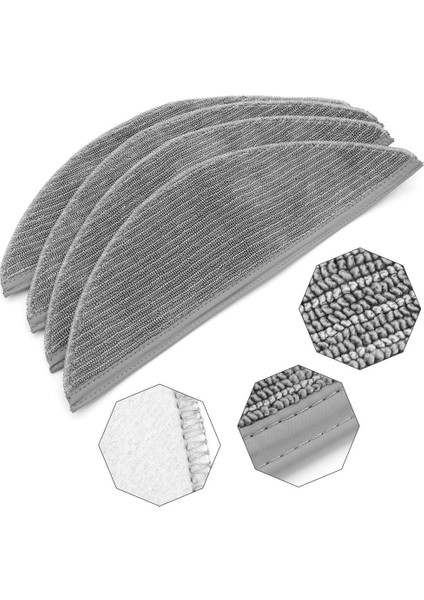 Lydsto R1 Robotik Süpürge Için Ana Yan Fırça Paspas Bezi, Toz Torbası ve Filtre Yedek Aksesuar Setleri (Yurt Dışından) fiyatları