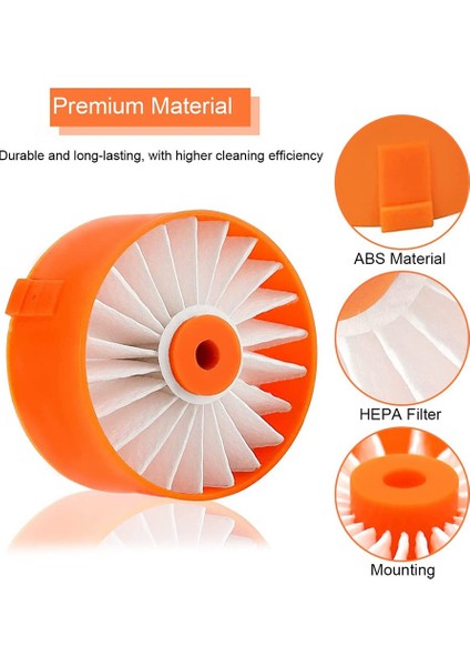 Black Decker BSV2020G BSV2020P Elektrikli Süpürge Aksesuarları Için Uyumlu Yedek Parçalar Hepa Filtreler (Yurt Dışından) fırsatları