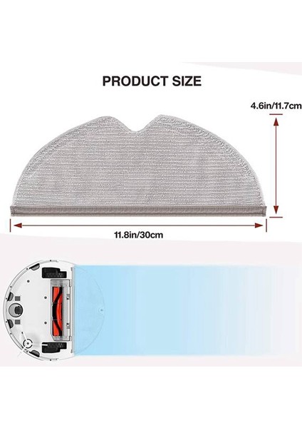 Elektrikli Süpürge Aksesuarları Kiti Xiaomi Roborock S6 S6 Maxv S6 Saf S5 S5 Max S51 E4 E35 E20 S50 Mi Mijia Robotik (Yurt Dışından)