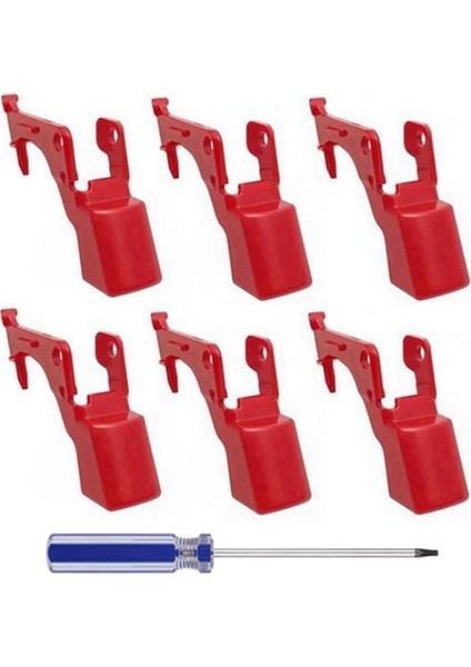 Kırmızı Tetik Anahtarı Düğmesi Dyson V10 V11 Elektrikli Süpürge Ağır Hizmet Tipi Yedek Tetik Düğmesi Tornavidalar ile (Yurt Dışından)