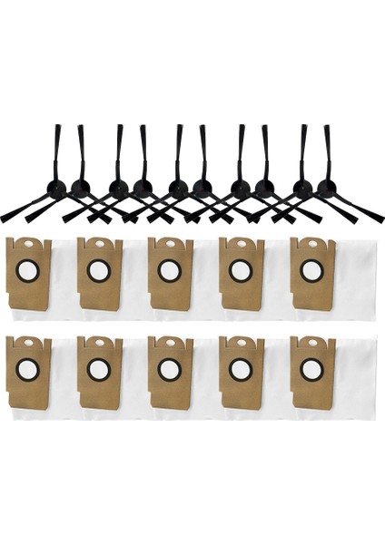 Xiaomi Lydsto G2 Ataletsel Navigasyon Süpürme ve Sürükleme Robotu Için Yan Fırça Toz Torbası Yedek Parçaları (Yurt Dışından)