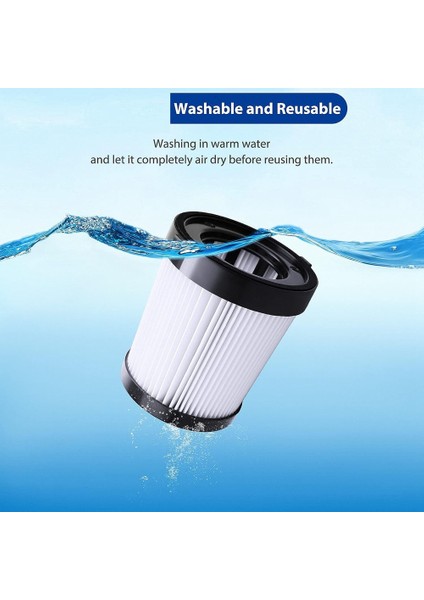 Fabuletta FSV001 FSV101 Akülü Çubuk Elektrikli Süpürgeler Serisi Için 6 Paket FSV001 Hepa Filtre Fit (Yurt Dışından) indirimleri