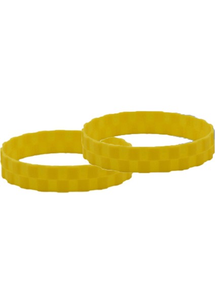 2 Adet Robotlu Süpürge Anti-Skid Anti-Aşınma Lastik Cilt Için Xiaomi Mijia Irobot Süpürme Robotu Aksesuarları, Sarı (Yurt Dışından) fiyatları