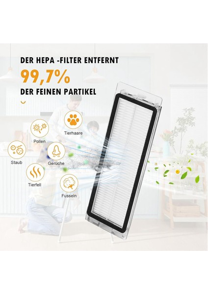 Roborock Q Revo Robot Emme Istasyonu Için Aksesuar Seti, Yedek Parçalar Ana Fırçaları, Mendilleri, Hepa Filtreleri Içerir (Yurt Dışından) fiyatları