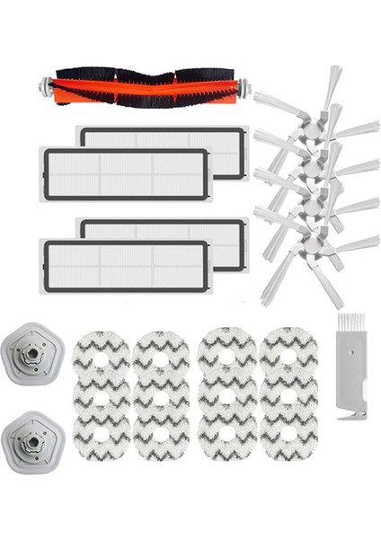 Xiaomi Dreame Bot W10 Paspas Bezi Aksesuarları Filtre Ana Yan Fırça W10 Pro Yedek Robotlu Süpürge Parçaları (Yurt Dışından) fiyatları