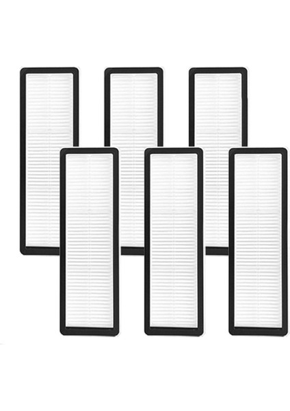 6 Adet Yıkanabilir Hepa Yedek Filtre Xiaomi Mijia Anti-Sarma Süpürme ve Sürükleme Robotu STFCR01SZ Vakum (Yurt Dışından)