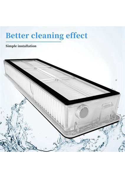 6 Adet Yıkanabilir Hepa Yedek Filtre Xiaomi Mijia Anti-Sarma Süpürme ve Sürükleme Robotu STFCR01SZ Vakum (Yurt Dışından) modelleri