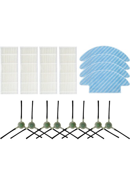 Yedek Parçalar Yan Fırçalar Hepa Filtre Için Uyumlu Lefant M210 M210S M210B M213 Robotlu Süpürge Aksesuarları (Yurt Dışından)