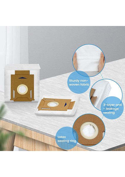 Yedek Rulo Fırça Filtreleri Toz Torbaları Parça Kiti Ecovacs Deebot Ozmo T8 T8 Aıvı Robotlu Süpürge Aksesuarları (Yurt Dışından) fırsatları