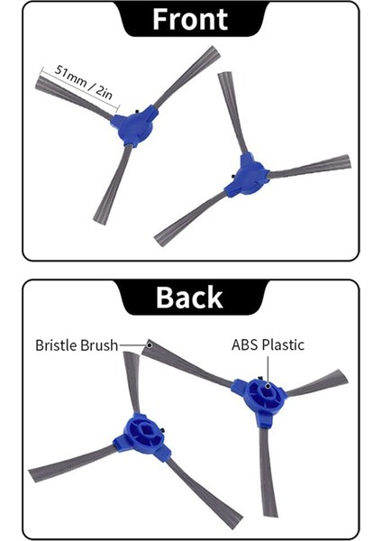 Eufy Robovac 11S Max 15C Max 30C Max G10 G20 G30 G30 Edge G30 Hybrid G30 Verge Için Uyumlu Yedek Parçalar (Yurt Dışından) indirimleri