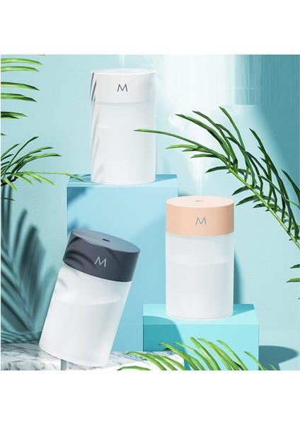 Mini Hava Nemlendirici Taşınabilir USB Aroma Difüzörü Masaüstü Hava Difüzörü Renkli Gece Lambası ile Ev Araba Ofis Için, Pembe (Yurt Dışından) fiyatları