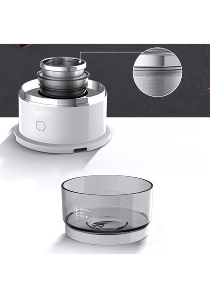 Mini Kahve Makinesi Yarı Otomatik Kahve Demleme Makinesi Manuel Damla Kahve Demleme Ekipmanları Mutfak Robotu Kahve Öğütücü (Yurt Dışından)