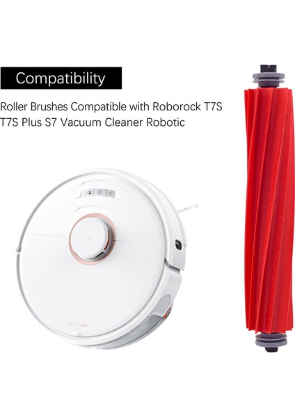 Adet Roborock S7 T7S Hepa Aksesuarı Filtre Ayrılabilir Ana Fırça Paspas Bezi Yan Fırça Elektrikli Süpürge Parçası (Yurt Dışından) indirimleri
