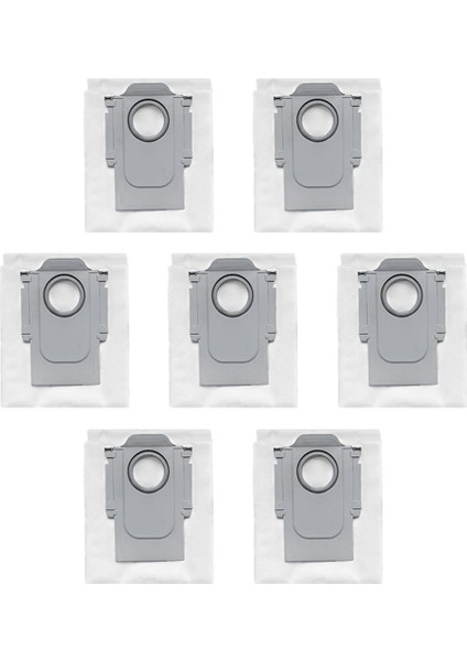 7 Adet Xiaomi Roborock P10/Q Revo Robotlu Süpürge Aksesuarları Toz Torbası Çöp Toz Torbası Yedek Parçalar (Yurt Dışından)