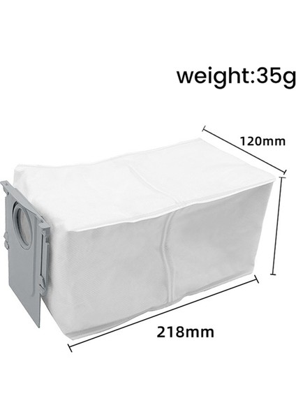 7 Adet Xiaomi Roborock P10/Q Revo Robotlu Süpürge Aksesuarları Toz Torbası Çöp Toz Torbası Yedek Parçalar (Yurt Dışından) modelleri