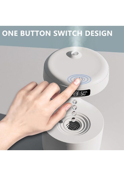 600 ml Nemlendirici Ev Anti-Yerçekimi Su Damlacıkları Ultrasonik Serin Sis Makinesi Yatak Odası Ofis Için LED Ekran ile (Yurt Dışından) indirimleri