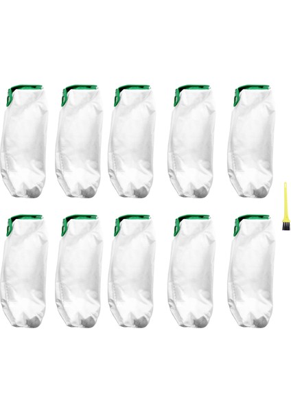 Kobold VB100 Elektrikli Süpürge Toz Torbaları Için Vorwerk Temizleme Çantası Için 10 Parça Yedek Çanta (Yurt Dışından)