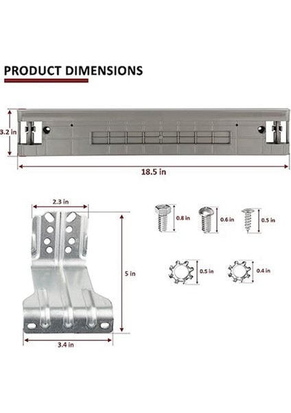 SKK-7A Istifleme Kiti - Sam-Sung Yıkama ve Kurutucuyla Değiştirme - Parça Numaralarının Yerine Geçer: SKK-7A, SK-5A, SK-5AXAA ve Daha Fazlası (Yurt Dışından) fiyatları
